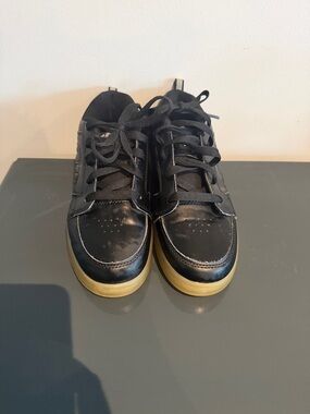 Heelys Kids Black Sneakers with Gum Sole